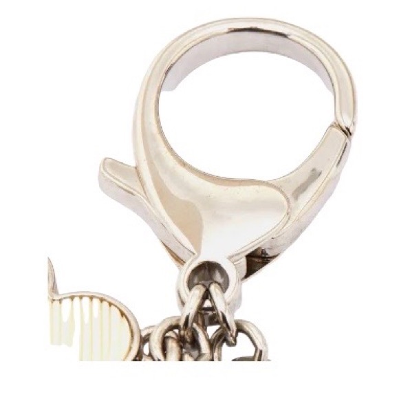 LOUIS VUITTON WHITE FLEUR DE EPI BAG CHARM ~Authentic - Picture 4 of 6